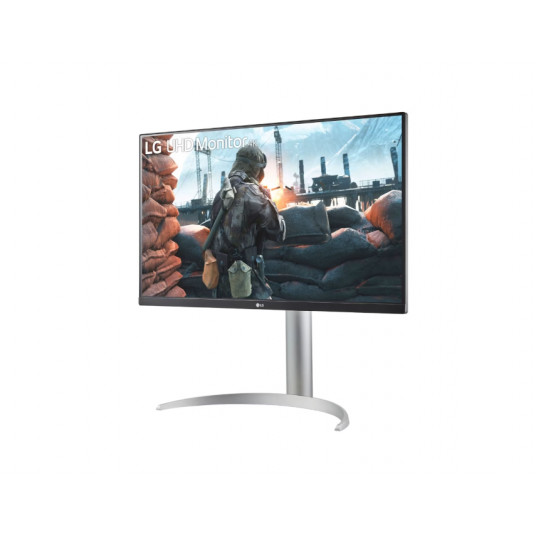 LG | Monitors | 27UP650P-W | 27 collas | IPS | 3840 x 2160 pikseļi | 16:9 | 5 ms | 400 cd/m² | HDMI pieslēgvietu skaits 2