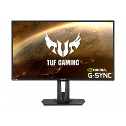 Asus TUF Gaming VG27AQ 27 ", IPS, WQHD, 2560 x 1440, 16:9, 1 ms, 350 cd/m², Earphone Jack, 165 Hz, HDMI portu skaits 2