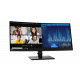 Lenovo ThinkVision P34w-20 34,14 "IPS 21:9 4 ms 300 cd/m² Melns 60 Hz HDMI porti skaits 2