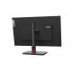 Lenovo ThinkVision T27p-30 27 ", IPS, 4K, 3840 x 2160, 16:9, 4 ms, 350 cd/m², melns, 60 Hz, HDMI portu skaits 1