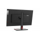 Lenovo ThinkVision T27p-30 27 ", IPS, 4K, 3840 x 2160, 16:9, 4 ms, 350 cd/m², melns, 60 Hz, HDMI portu skaits 1