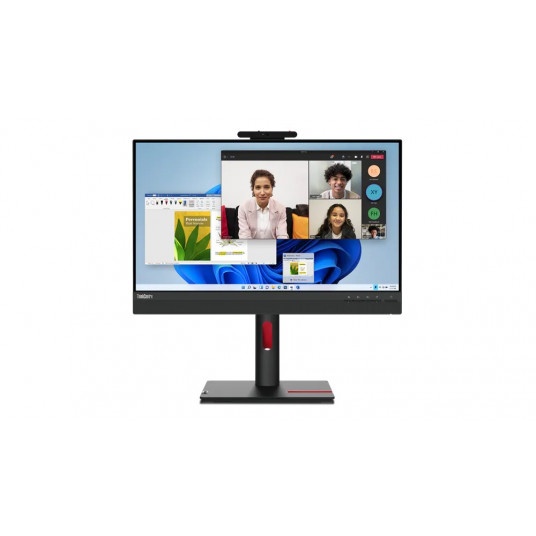 Lenovo ThinkCentre TIO 24 Gen 5 23,8 ", IPS, 1920 x 1080, 16:9, 4 ms, 250 cd/m², melns, 60 Hz, HDMI portu skaits 1