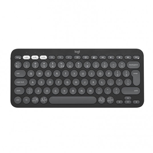Tastatūra Logitech Pebble Keyboard 2 SWE (W), grafīts