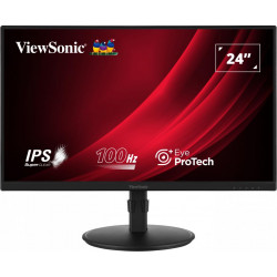 LCD monitors|VIEWSONIC|VG2408A-MHD|23,8"|Biznesa|Paneļa IPS|1920x1080|16:9|100Hz|Matēts|5 ms|Skaļruņi|Grozāms|Šaurums|Regulējams augstums|Slīpums|Krāsa Melna|VG2408A-M