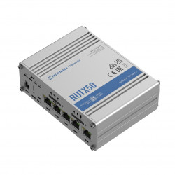 Teltonika RUTX50 bezvadu maršrutētājs Gigabit Ethernet 5G Nerūsējošais tērauds