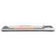 Tracer FINA 84 balts/melns Outemu Red Switch