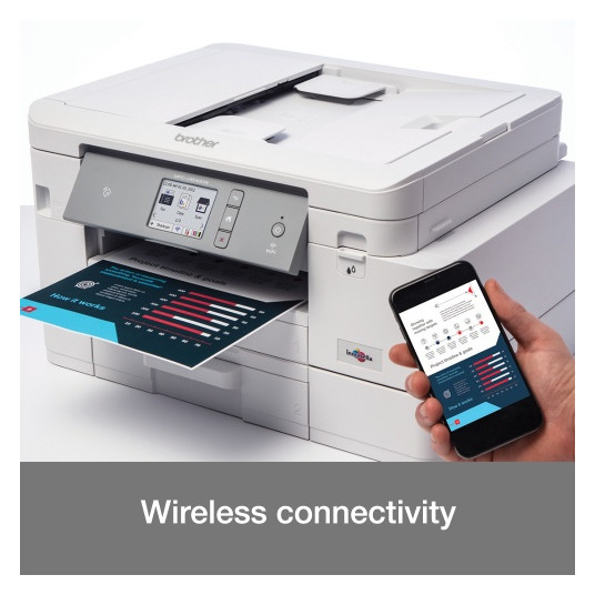 Brother MFC-J4540DW tintes printera krāsainais MFP A4 20 ipm, Wi-Fi, Ethernet LAN, USB, NFC