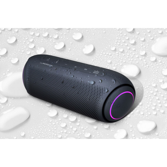 Pārnēsājams bezvadu skaļrunis LG PL5 ūdensizturīgs, Bluetooth, bezvadu, melns