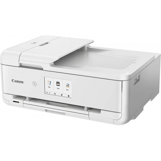 Canon daudzfunkcionālais printeris PIXMA TS9551C krāsains, tintes printeris, viss vienā, A3, Wi-Fi, balts