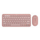 Galddators Logitech Pebble 2 Combo US (W), rozā