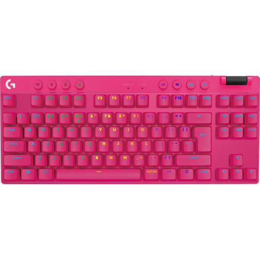 Logitech G Pro X TKL Lightspeed Tactile Magenta