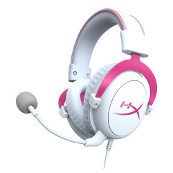 Austiņas HyperX Cloud II Wired White/Pink