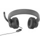 Lenovo Go Wired ANC austiņas Iebūvēts mikrofons, aiz auss, trokšņu slāpēšana, USB Type-C, Storm Grey