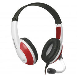 Austiņas Defender Warhead G-120 Red/White