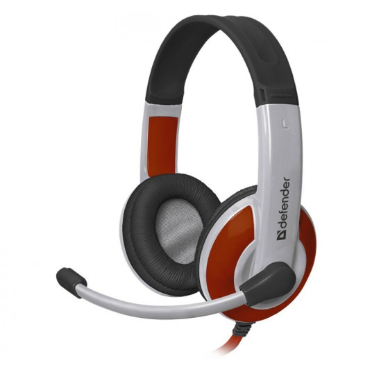 Austiņas Defender Warhead G-120 Red/White