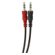 Austiņas Defender Warhead G-120 Red/White