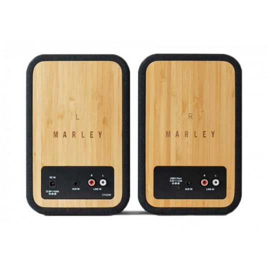 Marley Get Together Duo skaļrunis EM-JA019-SB 15 W, Bluetooth, pārnēsājams, bezvadu savienojums, melns