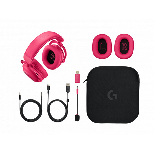 Austiņas Logitech G Pro X2 Lightspeed Pink