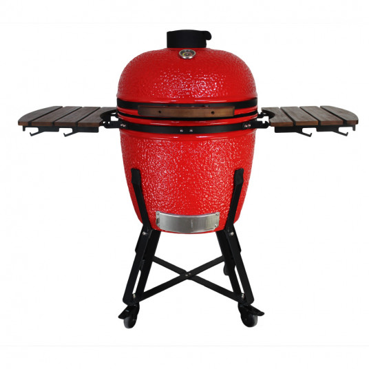 Dārza grils (barbecue) BigGrill Kamado Medium 21 "sarkans