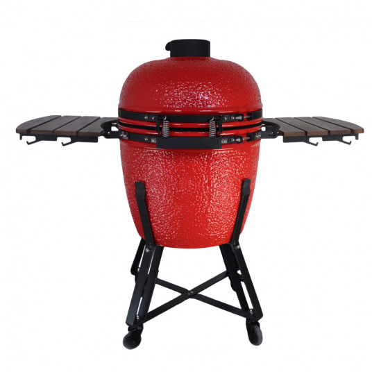 Dārza grils (barbecue) BigGrill Kamado Medium 21 "sarkans