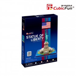 CUBICFUN 3D puzle Brīvības statuja