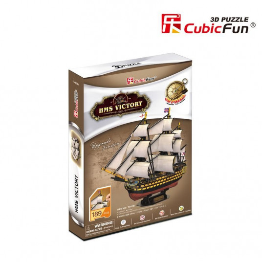 CUBICFUN 3D puzle kuģis HMS Victory