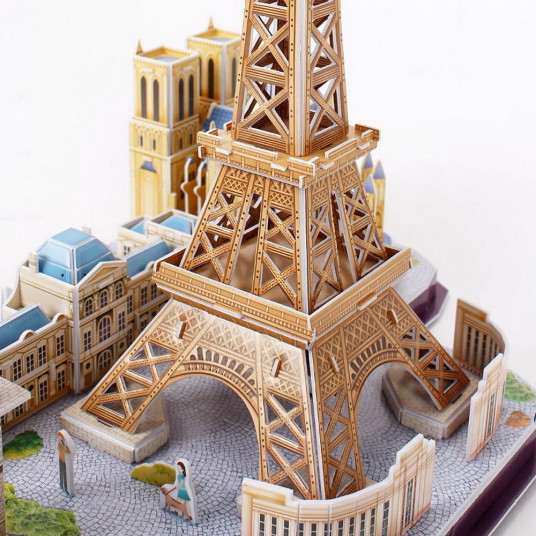 CUBICFUN 3D puzle „Parīze“