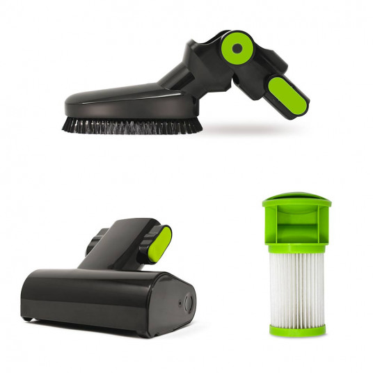 Polti Vacuum cleaner Forzaspira Slim SR110 Cordless operating, Handstick and Handheld, 21.9 V, Operating time (max) 50 min, Green