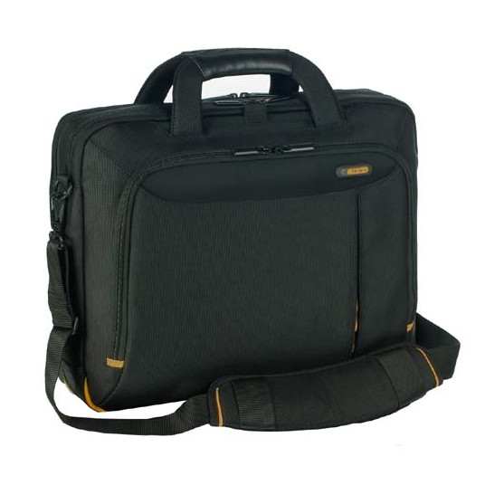 Dell Targus Meridian II Toploading 460-11499 Fits up to size 15.6 ", Black, Waterproof, Shoulder strap, Messenger - Briefcase