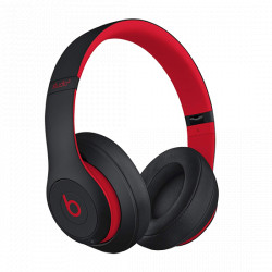 Beats Studio 3 bezvadu Bluetooth austiņas (virs auss) Defiant melns/sarkans — desmitgades kolekcija