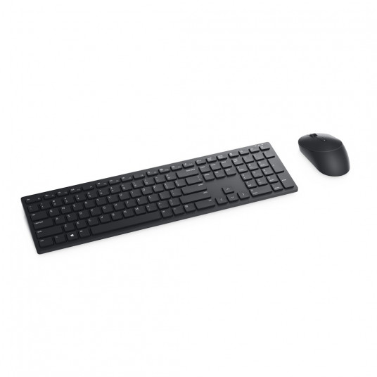 DELL KM5221W tastatūras pele iekļauta RF bezvadu QWERTY Ukrainas melna