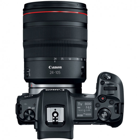 Canon EOS R + RF 24-105mm f/4L IS USM with Adapter EF- EOS R