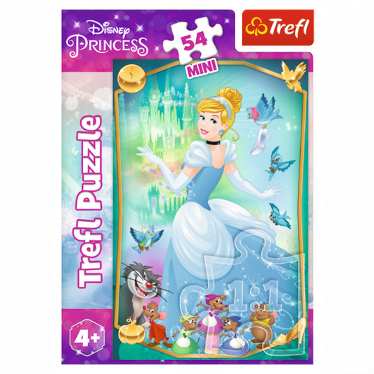 TREFL Puzle Mini Princeses, 54 gab.