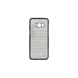 Tellur Cover cietais korpuss Samsung Galaxy S8 Plus, horizontālas svītras melns
