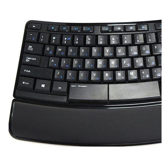 Microsoft Sculpt Comfort Desktop bezvadu tastatūras un peles komplekts RU