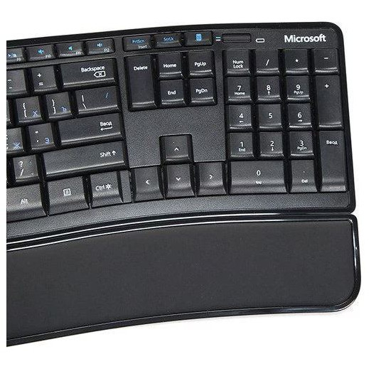 Microsoft Sculpt Comfort Desktop bezvadu tastatūras un peles komplekts RU