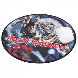 Zemskaņas spēļu peles paliktnis Iron Maiden Number Of the Beast