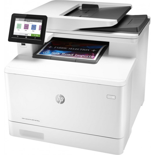 HP Color LaserJet Pro MFP M479fnw — drukā, kopē, skenē un nosūta faksu; Skenēt uz e-pastu/mapi/USB/mākoni; Līdz 50 000 lappušu darba ciklam; 750-4000 ieteicamais ikmēneša lapu apjoms; Gigabit Ethernet tīklu; Divjoslu bezvadu tīkls; Bluetooth® Low-Energy; 