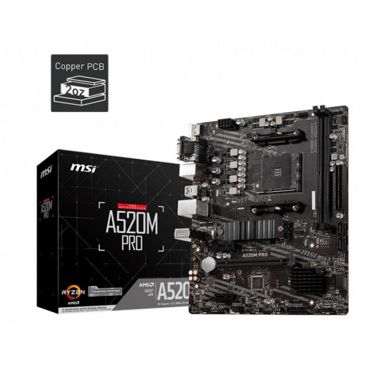 MB AMD A520 SAM4 MATX/A520M PRO MSI