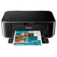 Printeris Canon Pixma MG3650S BK MFP, A4, krāsains, tintes printeris, WiFi, USB