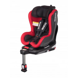 Car seat Sparco SK500i black-red MAX 0-18 kg