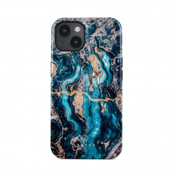 Korpuss Burga iPhone 13 Mystic River - Blue Marble Tough