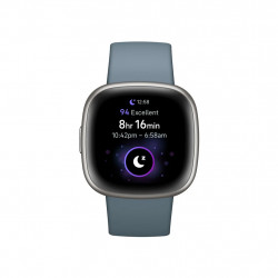 Viedpulkstenis Fitbit Versa 4 Smart Watch, Waterfall Blue/Platinum