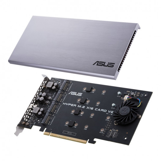 ASUS HYPER M.2 X16 CARD V2 interfeisa plate/adapteris Iekšējais