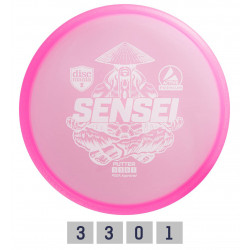 Disku golfa disks Putter SENSEI Active Premium Pink