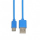 iBox IKUMTCB USB kabelis 1 m USB 2.0 USB A USB C Blue