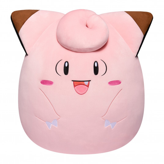 SQUISHMALLOWS Pokemon plīša rotaļlieta Clefairy, 35 cm