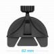 Swissten S-Grip M5-CD1 Universal Car CD / Radio Holder For Tablets / Phones / GPS Black