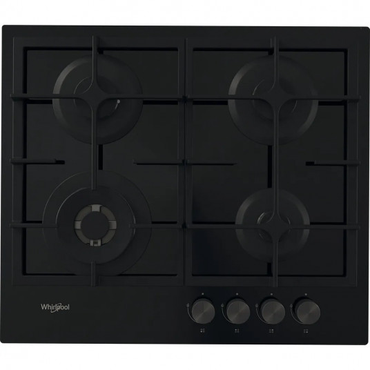 Whirlpool AKT 6455/NB1 plīts melns Iebūvēta gāze 4 zona(s)