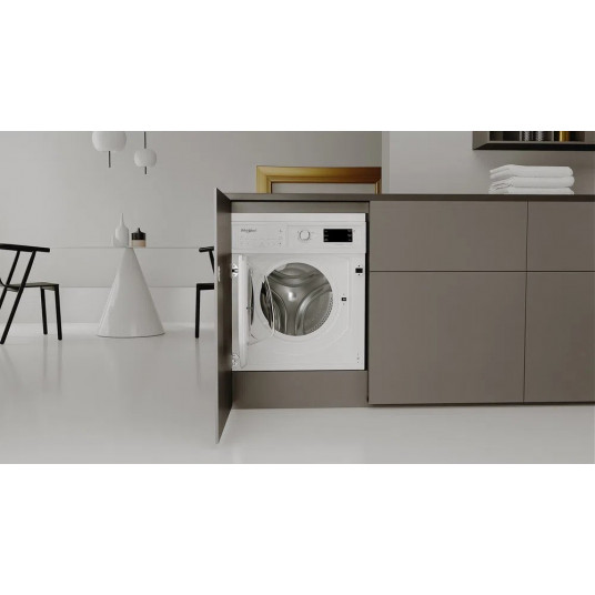 Iebūvējamā veļas mašīna Whirlpool BI WMWG 81485 LT 8 kg